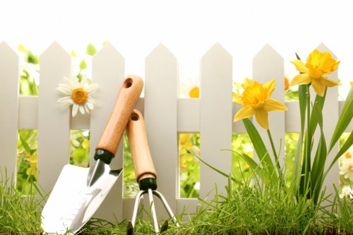 Professional landscape design planning in Kensington garden